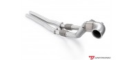 Unitronic Downpipe with Midpipes for 2.5TFSI EVO